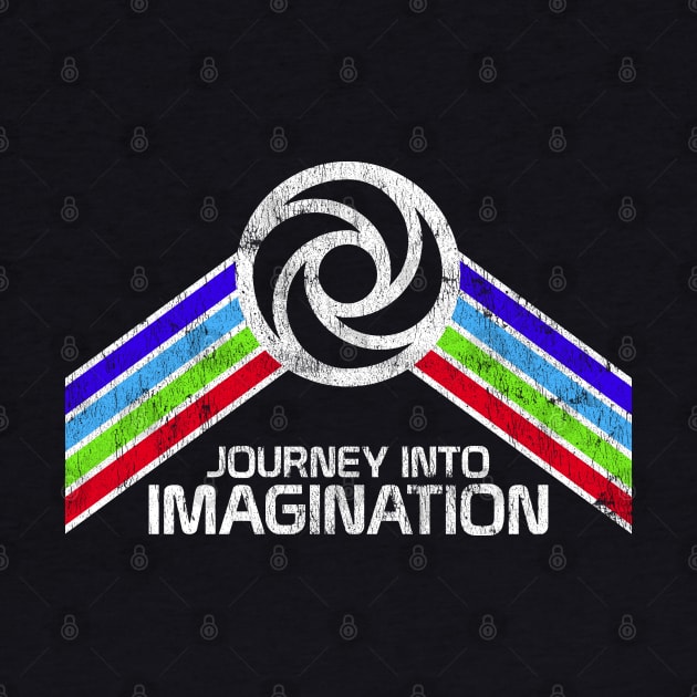 Journey Into Imagination Epcot Center Pavilion Rainbow Design by retrocot